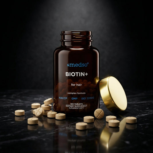 BIOTIN+ (Włosy Skóra Paznokcie) 100TABL.