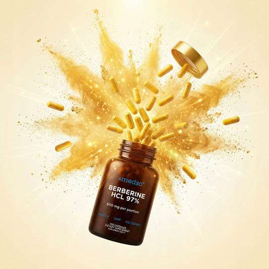 Berberine HCL 97% Berberyna 100kaps.