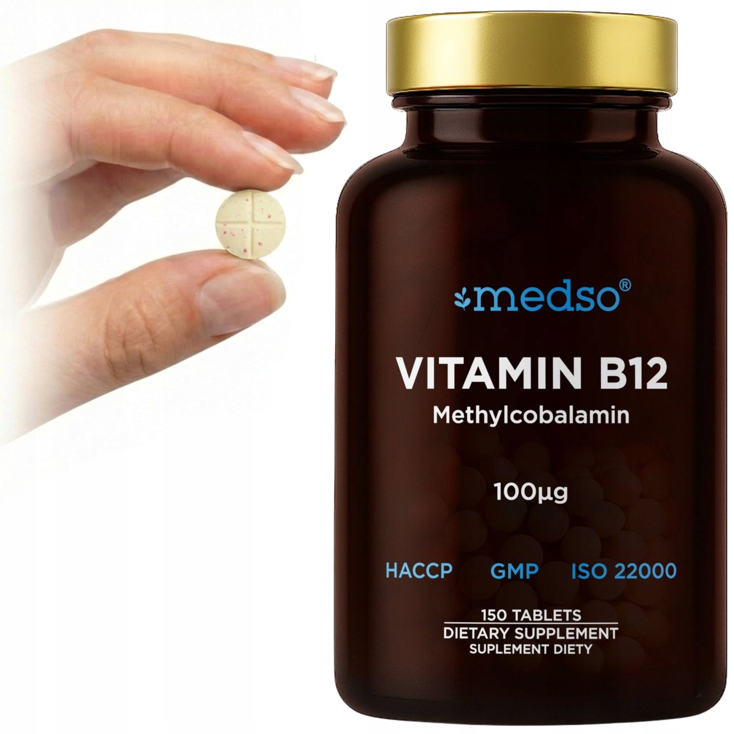 VITAMIN B12 (Metylokobalamina) 150TABL.
