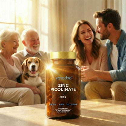 Zinc Picolinate (Pikolinian Cynku) 15mg 150TABL.