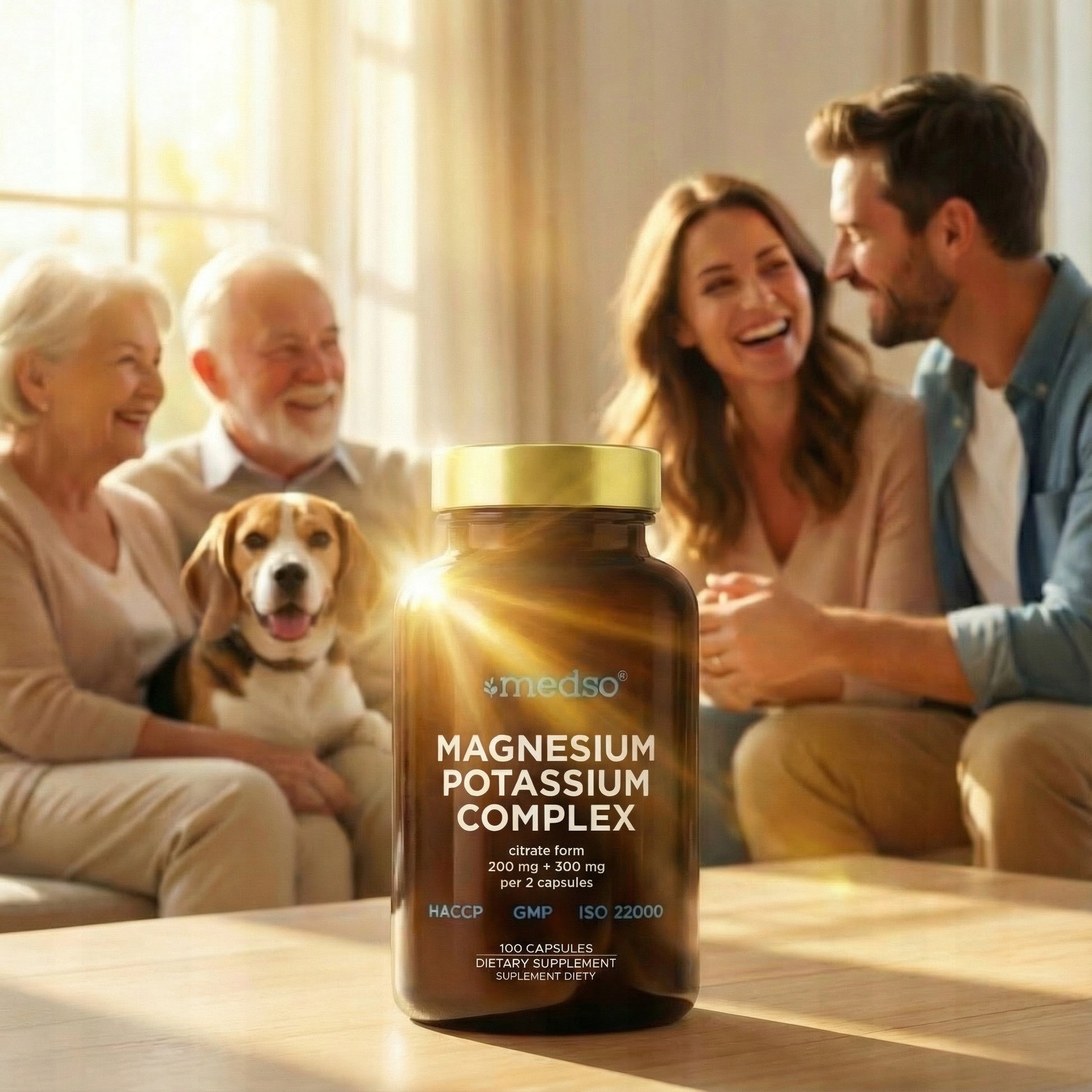 MAGNESIUM POTASSIUM 100kaps. Medso