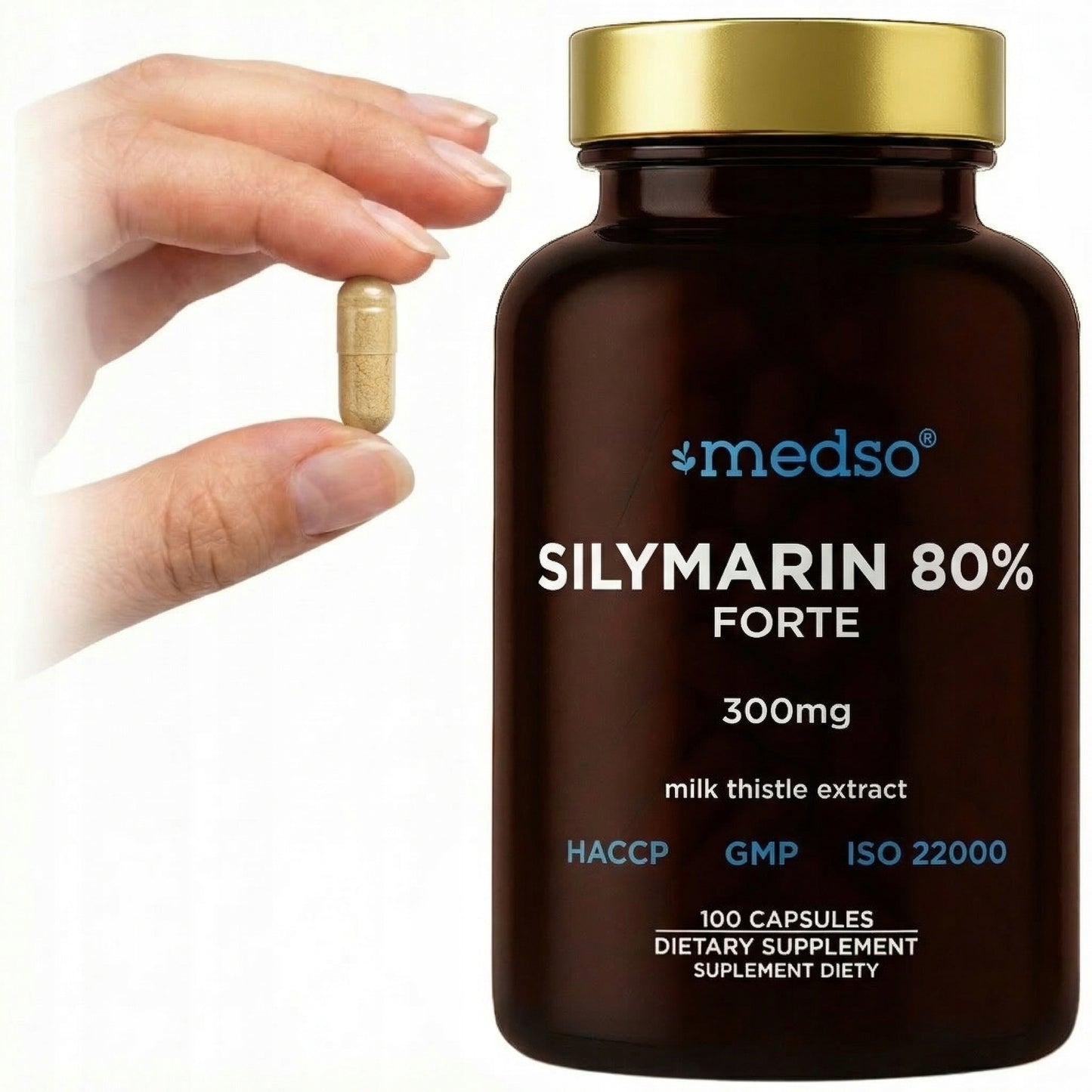 Sylimarin 80% Ostropest Plamisty 100kaps.