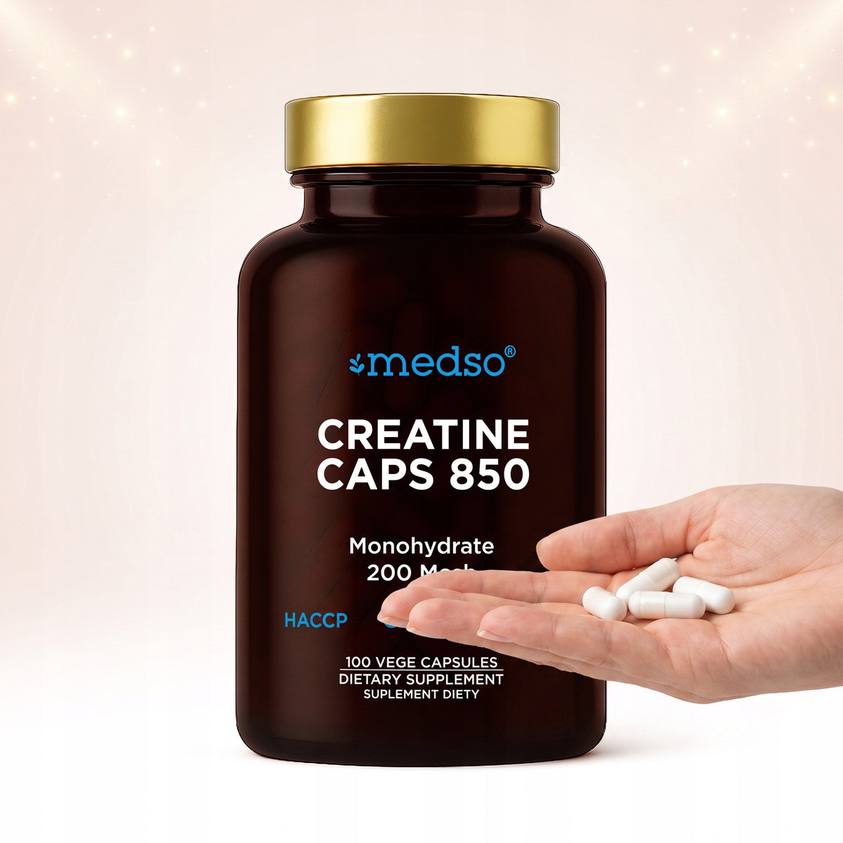 Creatine Caps 850 100kaps.