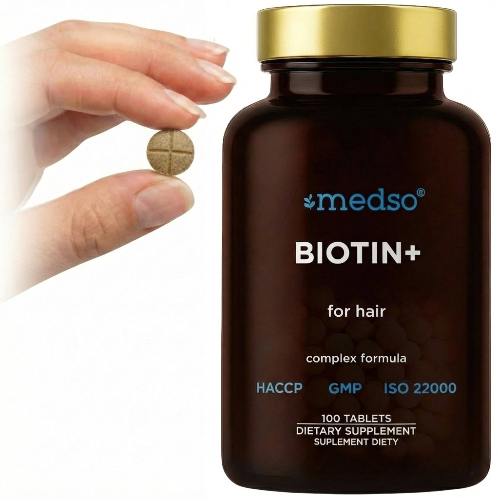 BIOTIN+ (Włosy Skóra Paznokcie) 100TABL.
