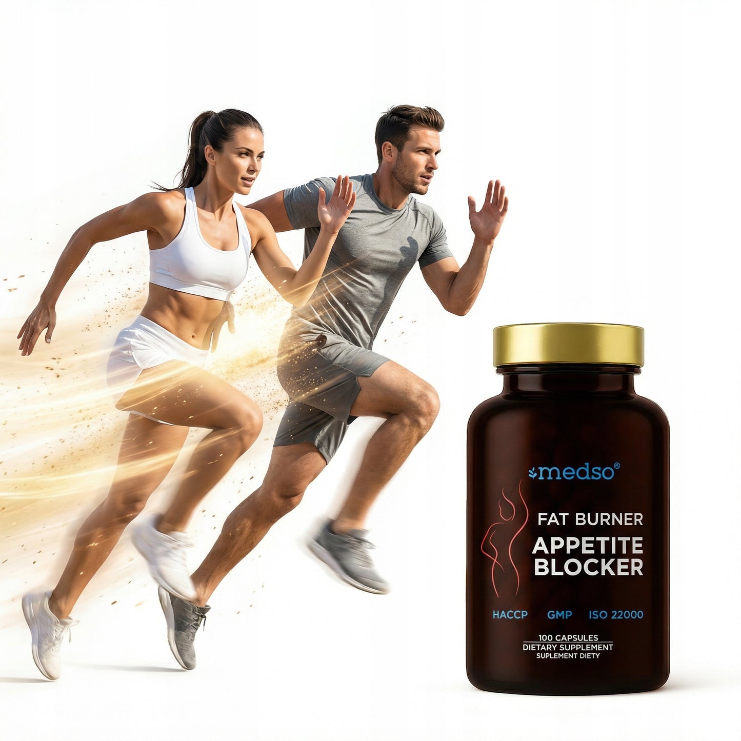 Fat Burner Appetite Blocker Spalacz tłuszczu Bloker Apetytu 100kaps.
