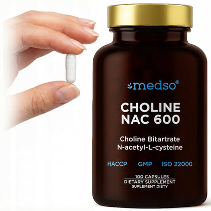 Choline Nac 600 100kaps.