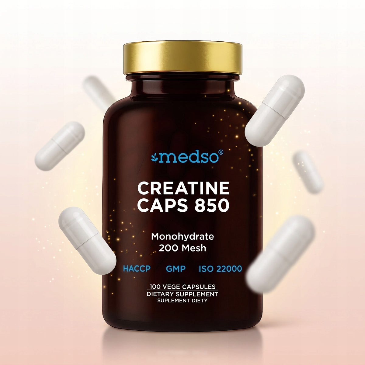 Creatine Caps 850 100kaps.