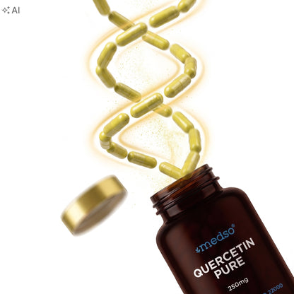 Quercetin Pure Kwercetyna Naturalna 100kaps.
