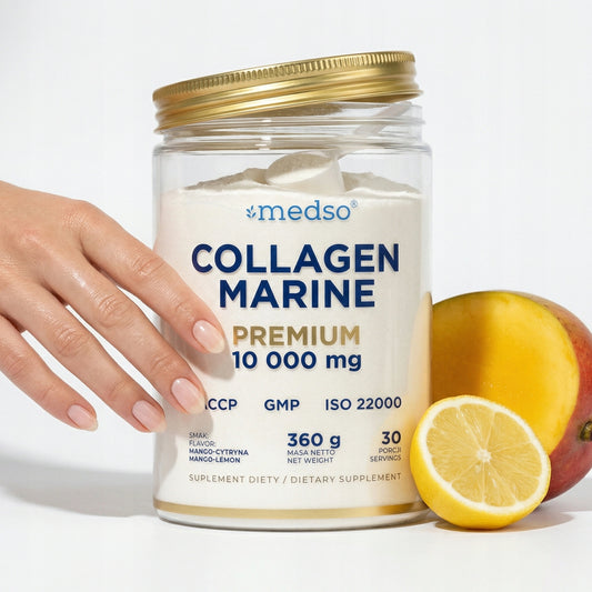 MARINE COLLAGEN KOLAGEN RYBI 10 000 MANGO-CYTRYNA 360G