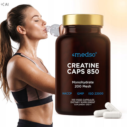Creatine Caps 850 100kaps.