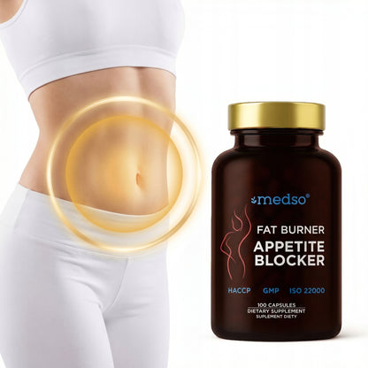 Fat Burner Appetite Blocker Spalacz tłuszczu Bloker Apetytu 100kaps.