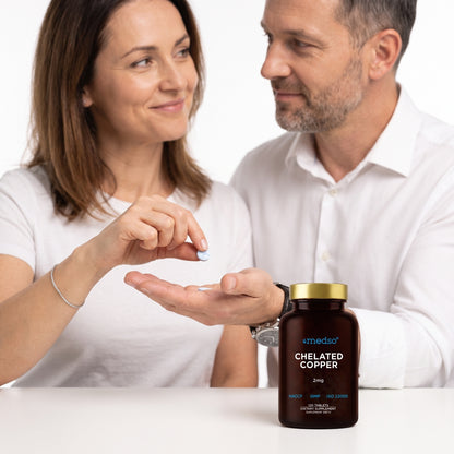 Miedź Chelatowana Chelated Copper 2mg 120tabl.