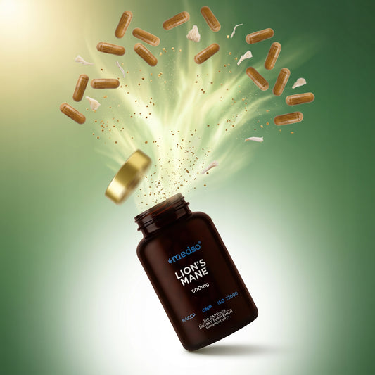 Soplówka Jeżowata Lion's Mane 500mg 100kaps.