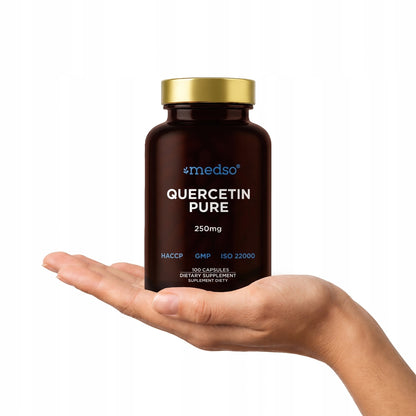 Quercetin Pure Kwercetyna Naturalna 100kaps.