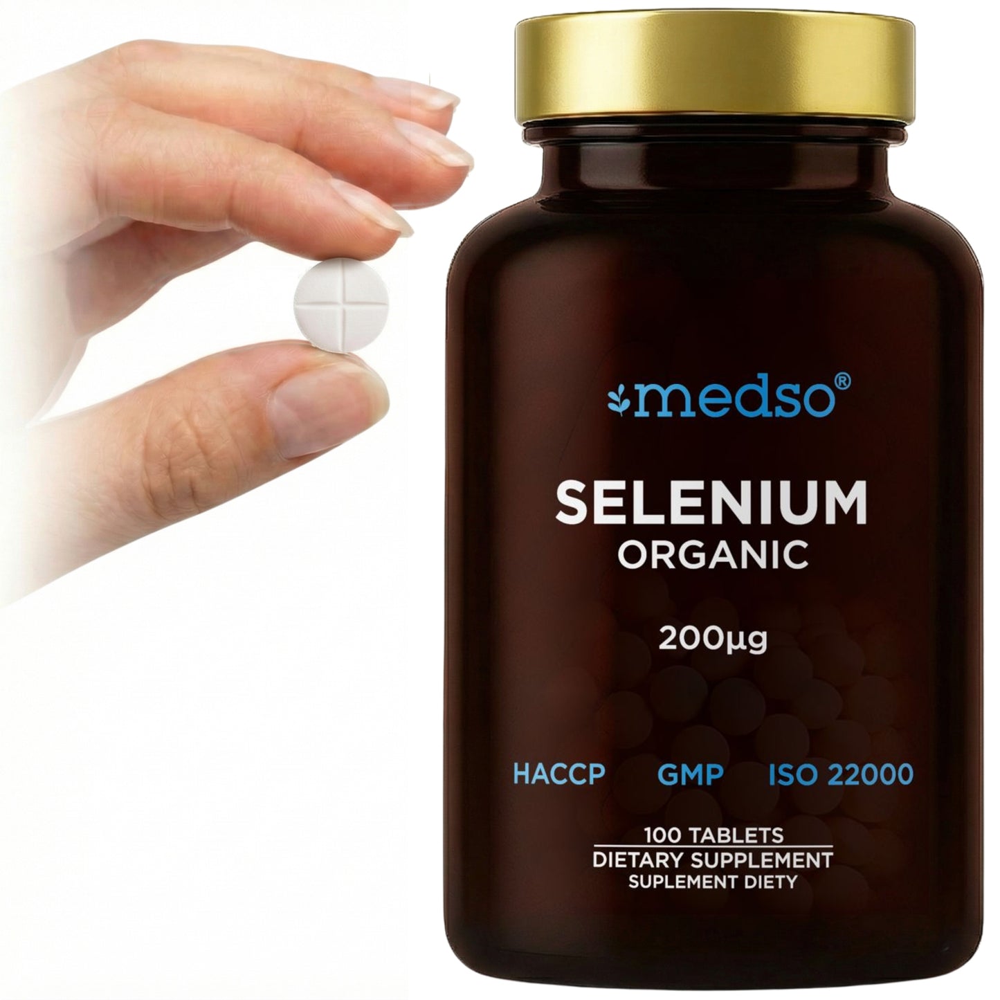 SELENIUM ORGANIC 200µg 100tabl.