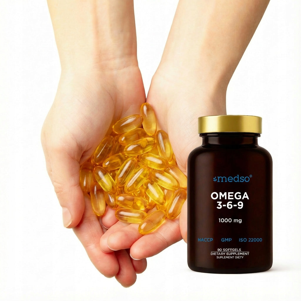 OMEGA 3-6-9 1000mg 80 kaps. Medso
