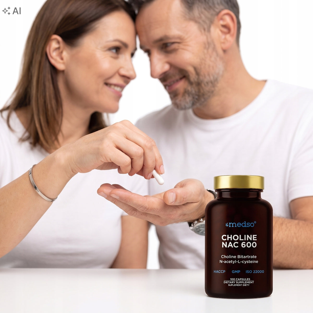 Choline Nac 600 100kaps.