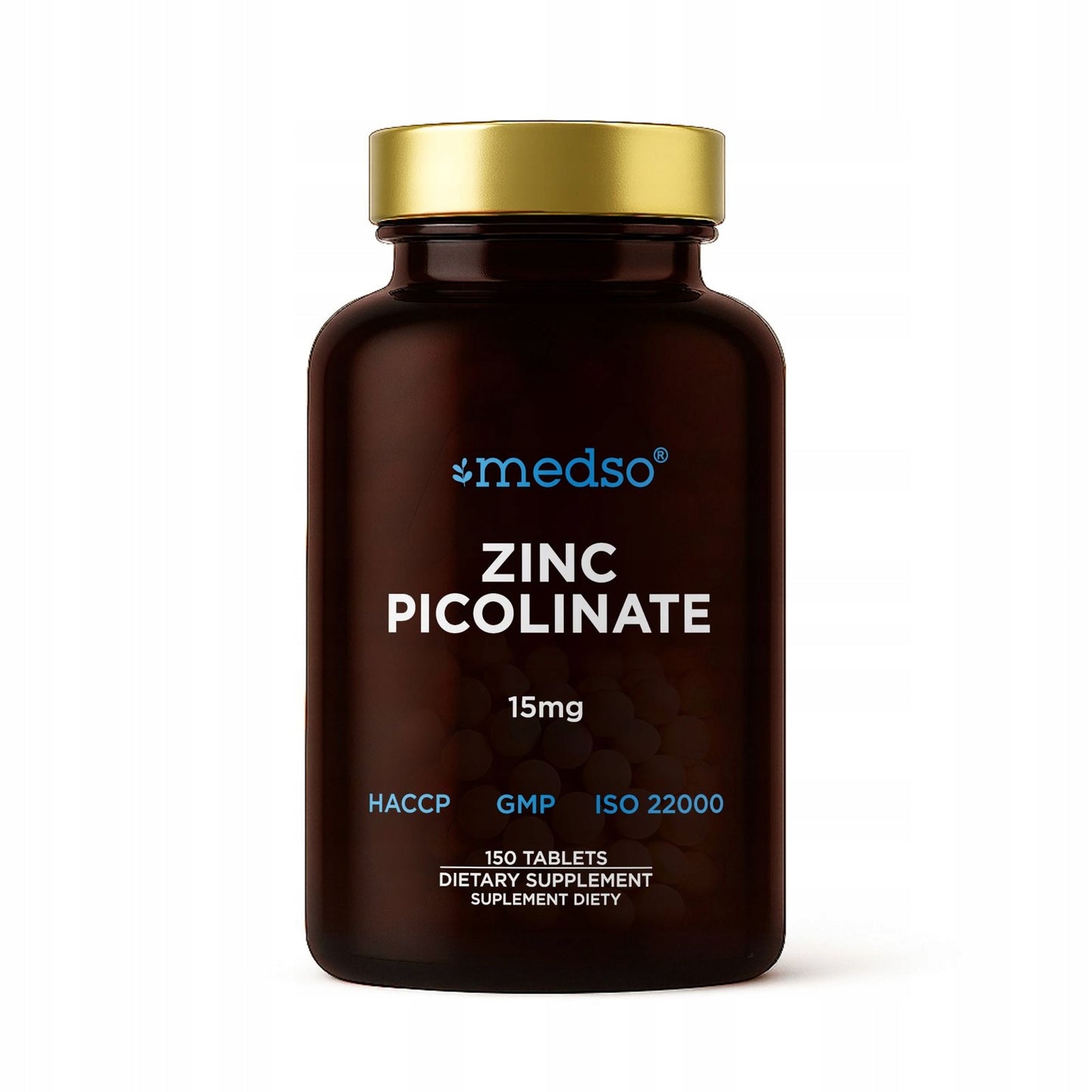 Zinc Picolinate (Pikolinian Cynku) 15mg 150TABL.