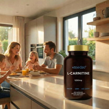 L-CARNITINE 1250mg 100KAPS.