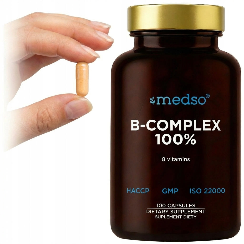 Vitamin B-complex 100% 100kaps.