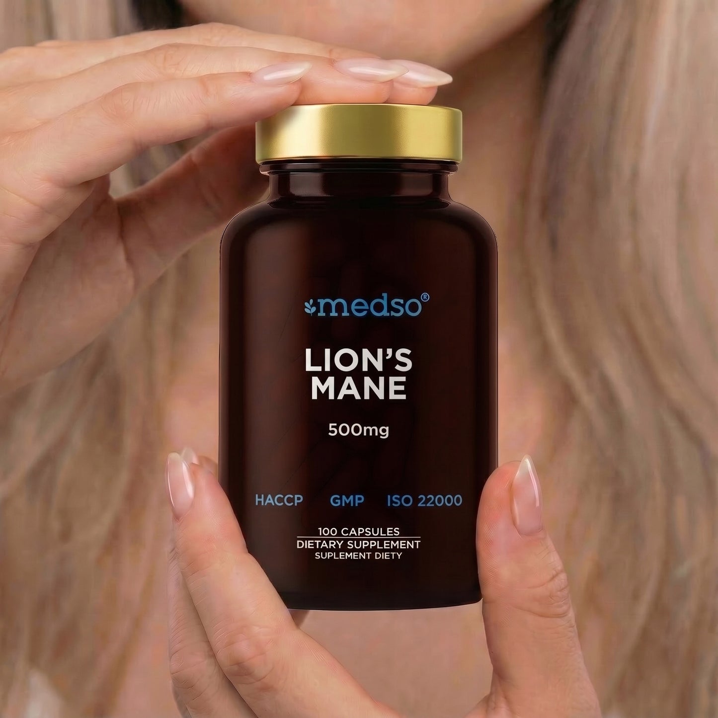 Soplówka Jeżowata Lion's Mane 500mg 100kaps.
