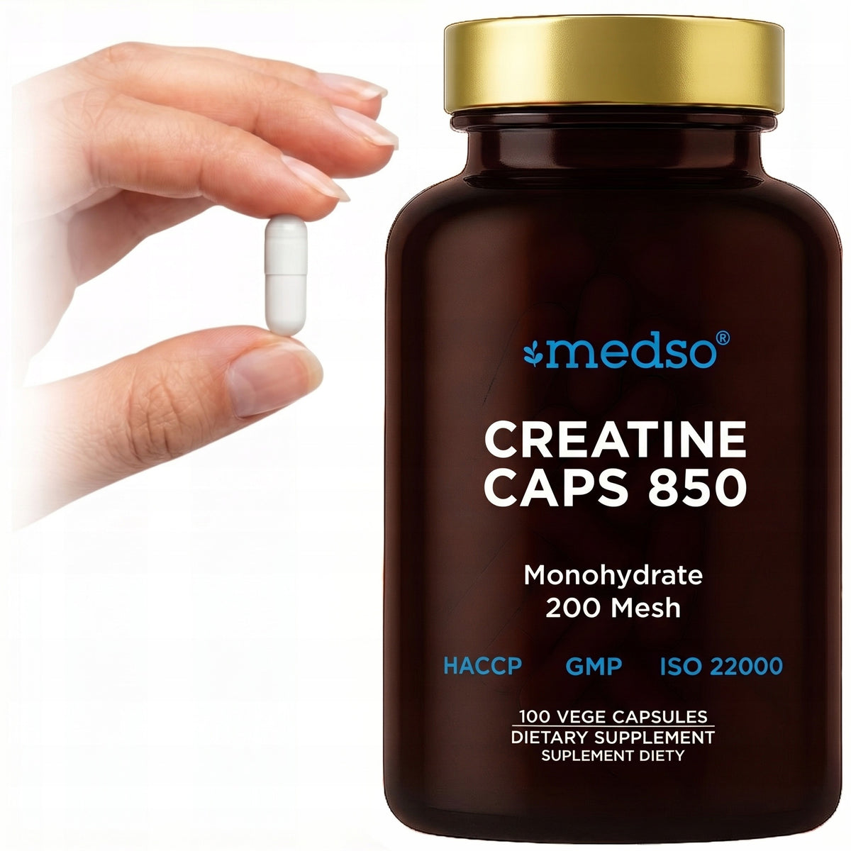 Creatine Caps 850 100kaps.