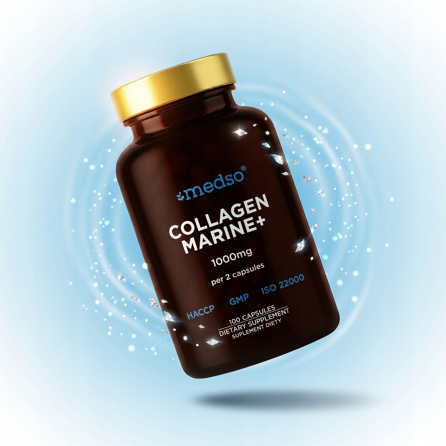 COLLAGEN MARINE+ Kolagen rybi 100KAPS.