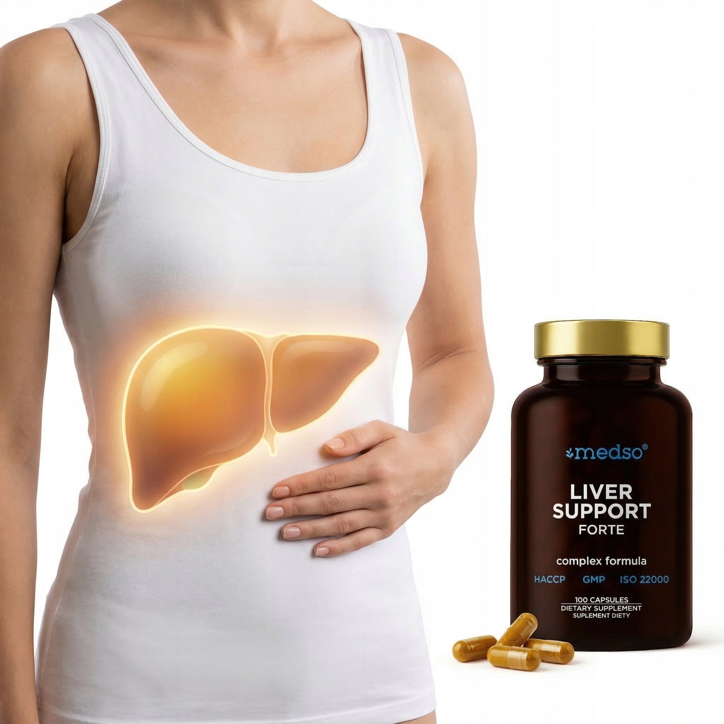 Liver Support Forte (Wsparcie wątroby) 100kaps.