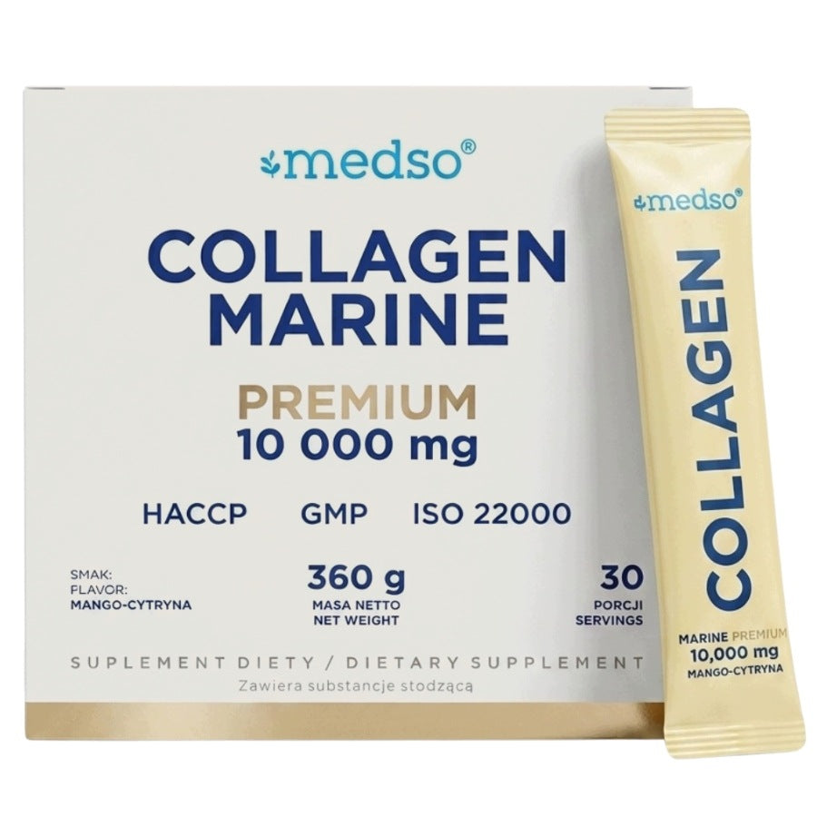 Kolagen Rybi Morski Premium 10 000mg mango-cytryna Saszetki 30szt.