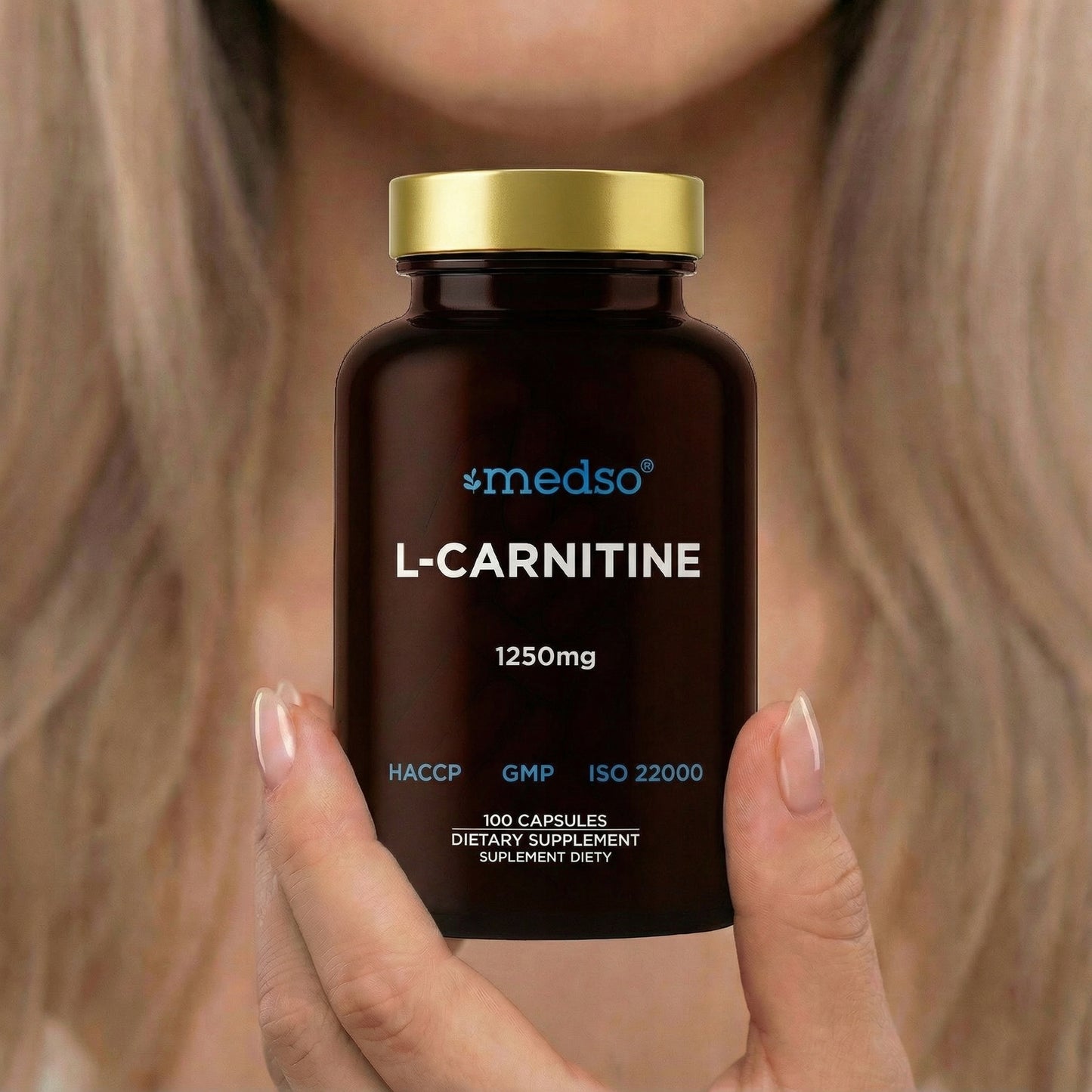 L-CARNITINE 1250mg 100KAPS.