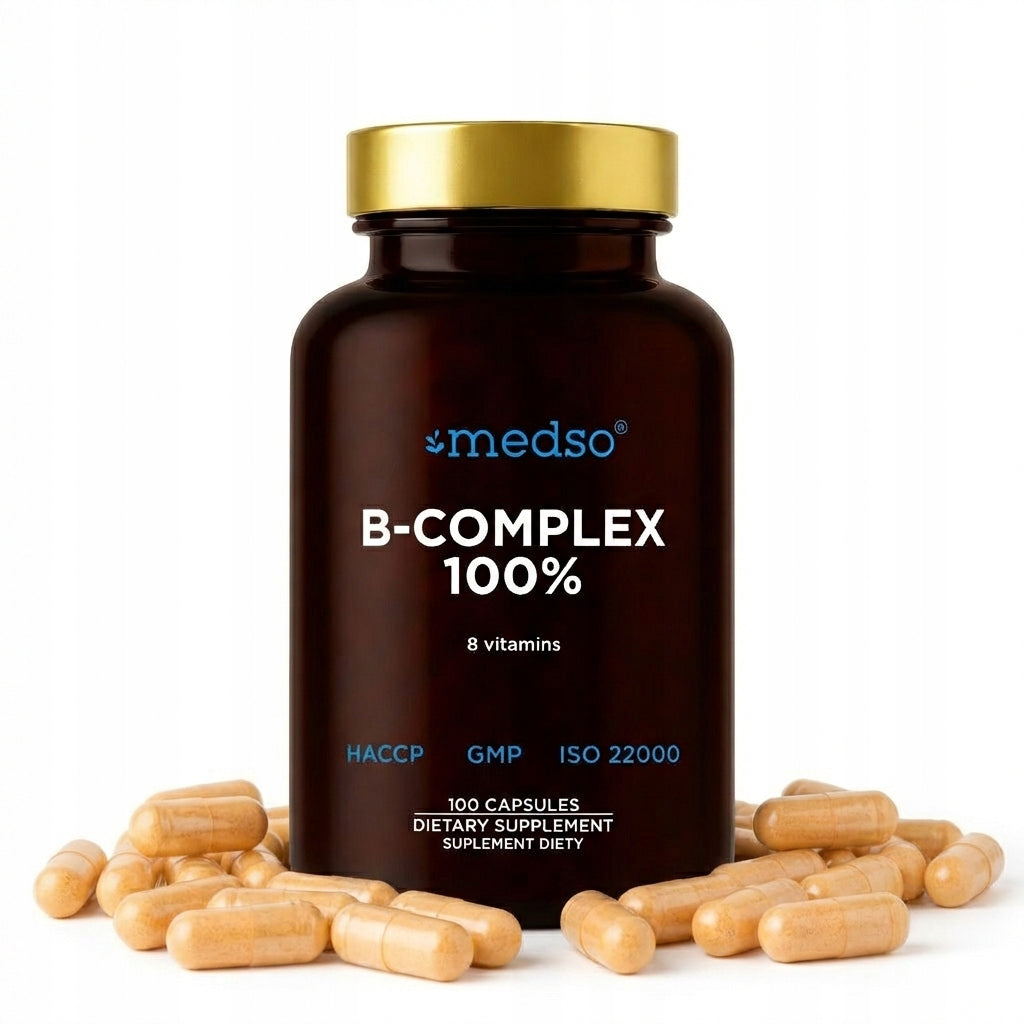 Vitamin B-complex 100% 100kaps.
