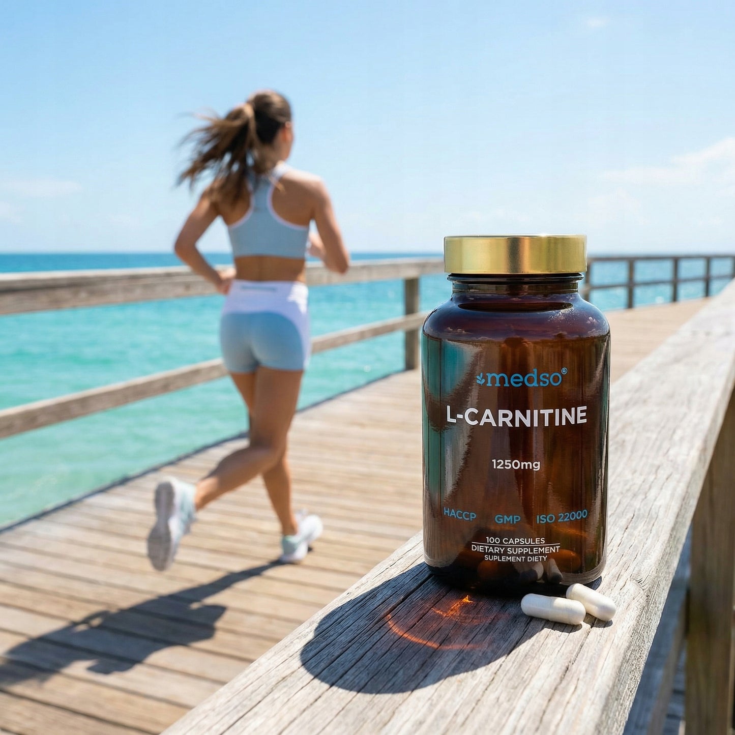 L-CARNITINE 1250mg 100KAPS.