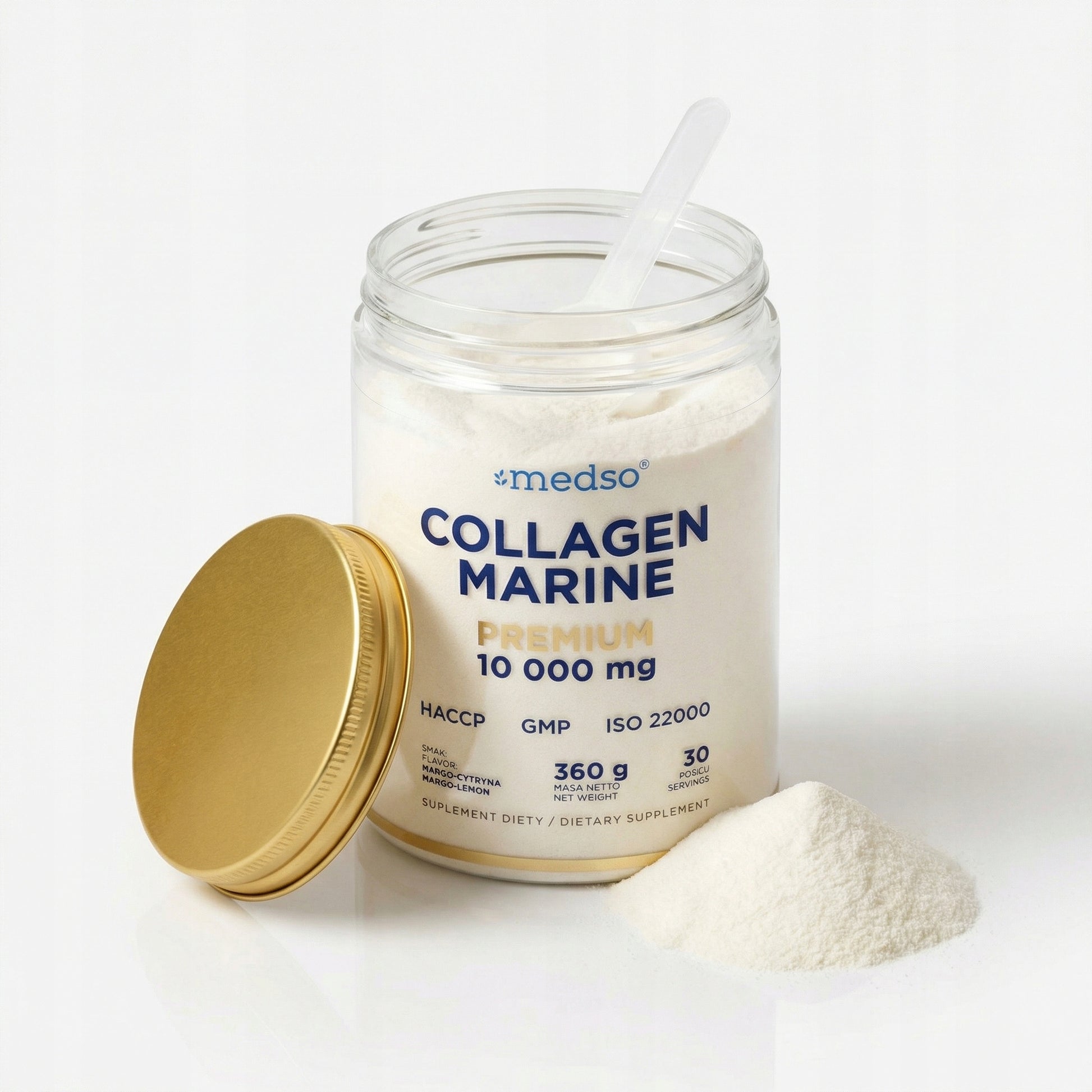 MARINE COLLAGEN KOLAGEN RYBI 10 000 MANGO-CYTRYNA 360G