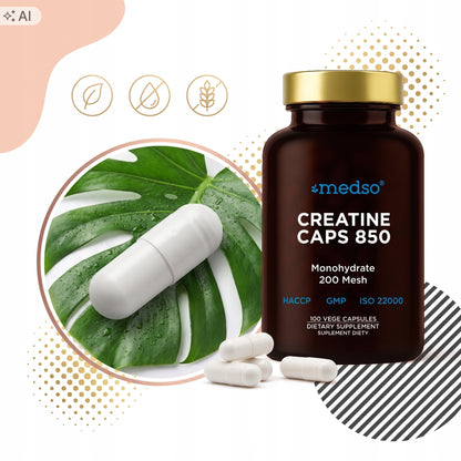 Creatine Caps 850 100kaps.