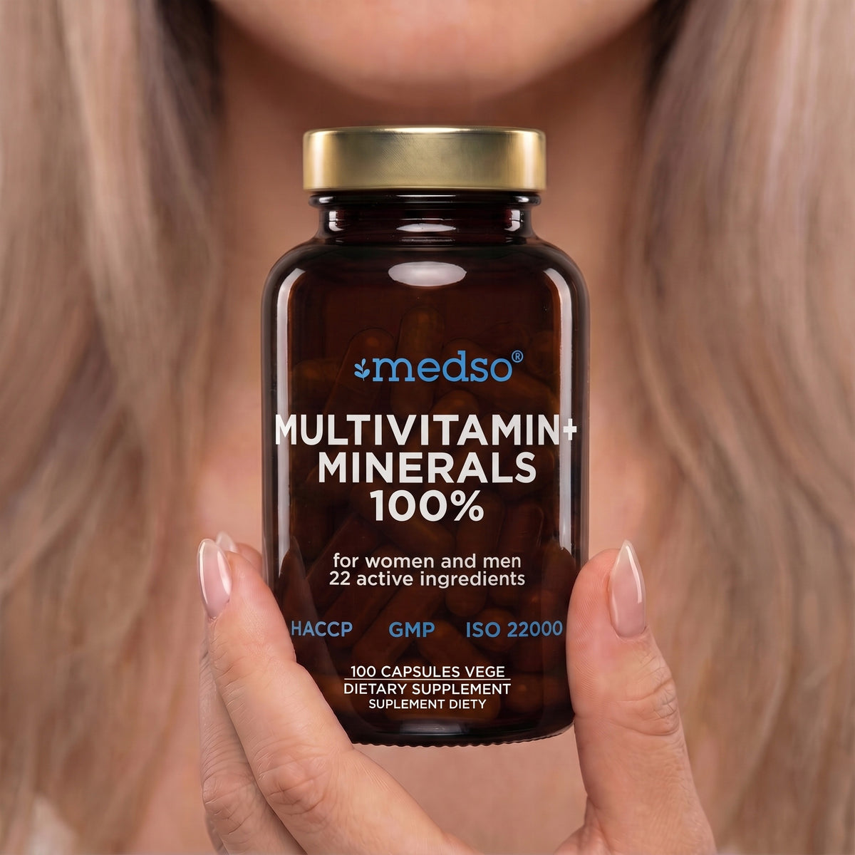 Multiwitamin+ Minerals 100% 100kaps.