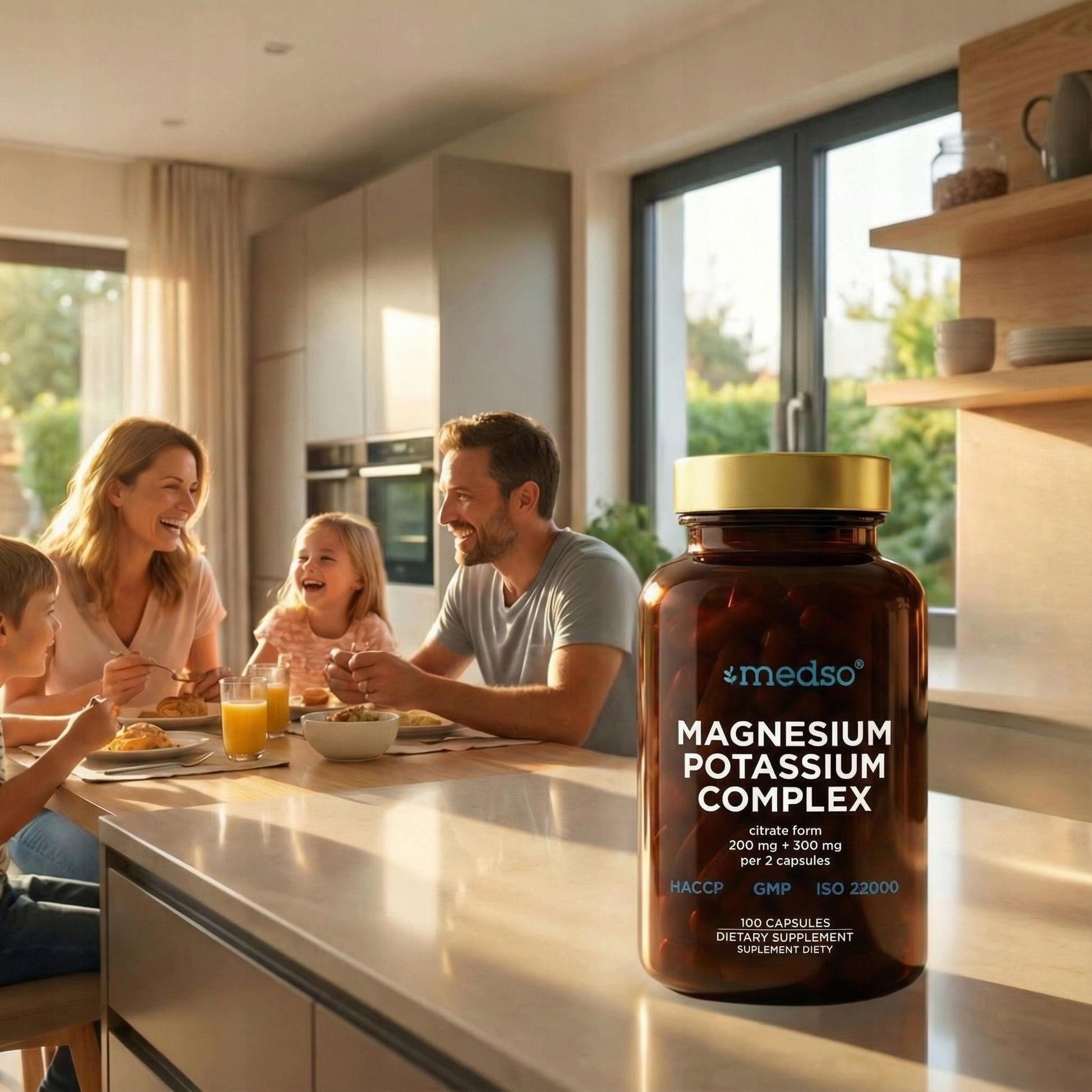 MAGNESIUM POTASSIUM 100kaps. Medso