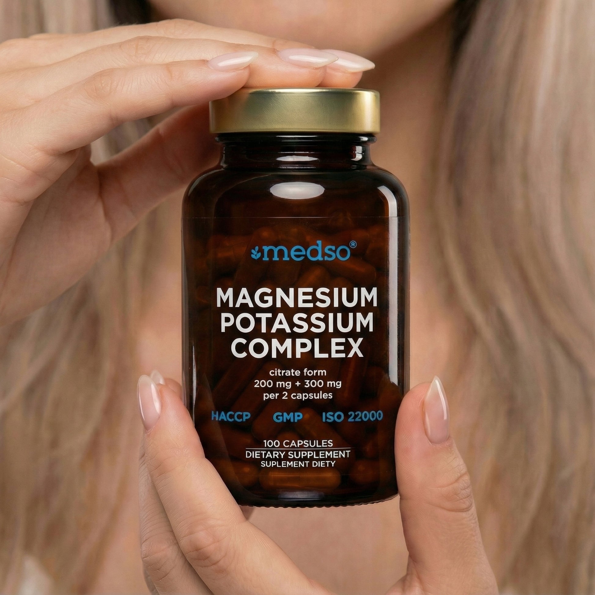 MAGNESIUM POTASSIUM 100kaps. Medso