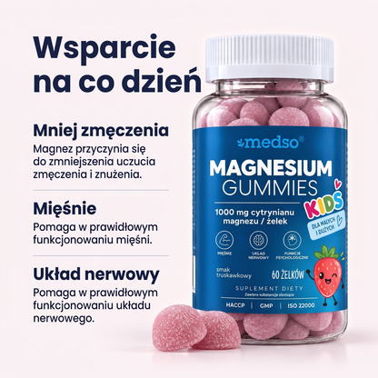 Magnesium Gummies (Żelki z magnezem) 60szt.