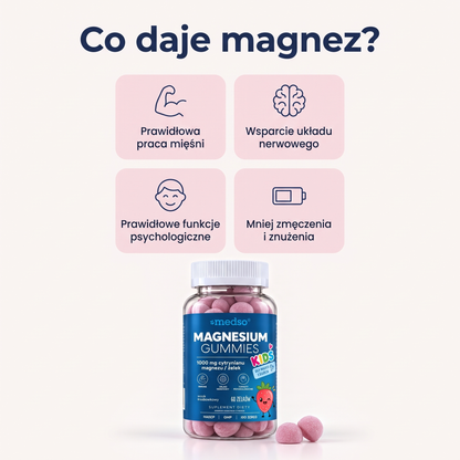 Magnesium Gummies (Żelki z magnezem) 60szt.