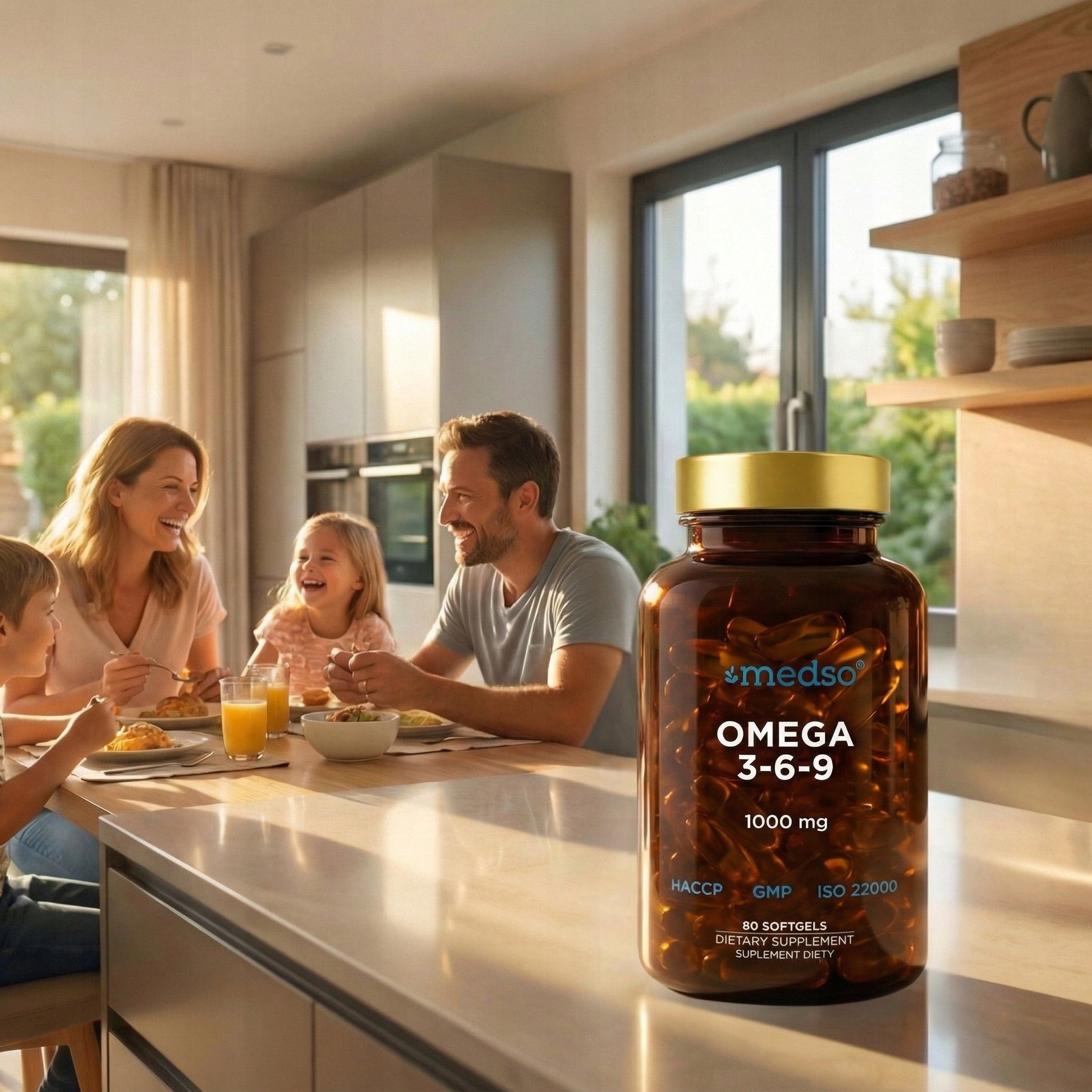 OMEGA 3-6-9 1000mg 80 kaps. Medso