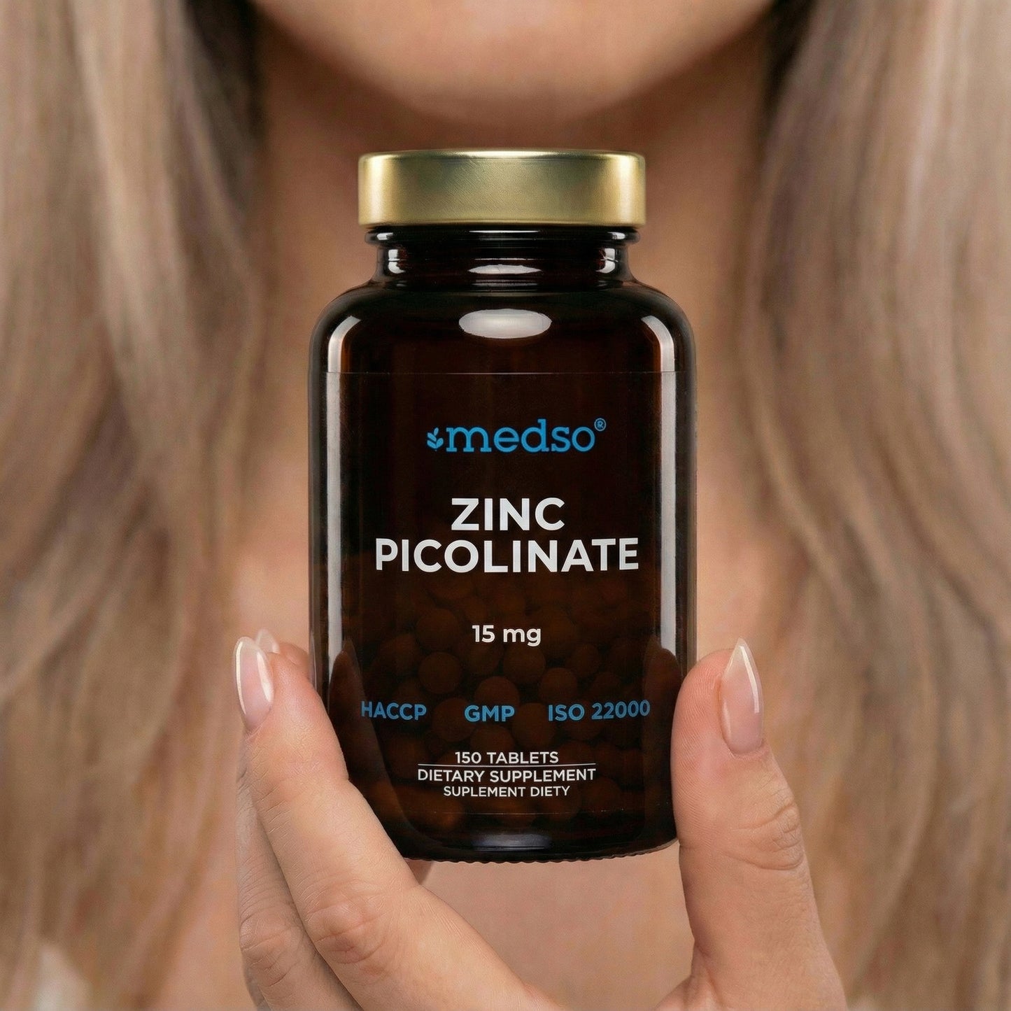 Zinc Picolinate (Pikolinian Cynku) 15mg 150TABL.