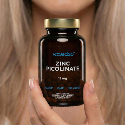 Zinc Picolinate (Pikolinian Cynku) 15mg 150TABL.