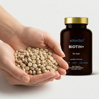 BIOTIN+ (Włosy Skóra Paznokcie) 100TABL.