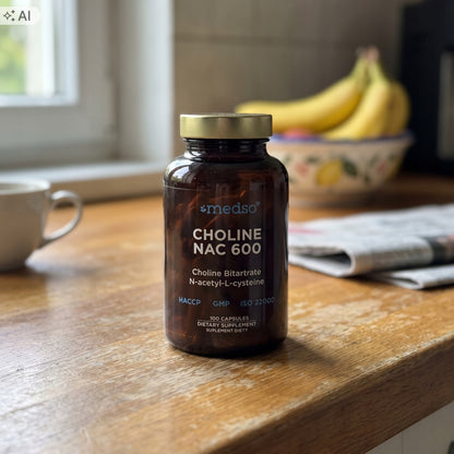 Choline Nac 600 100kaps.