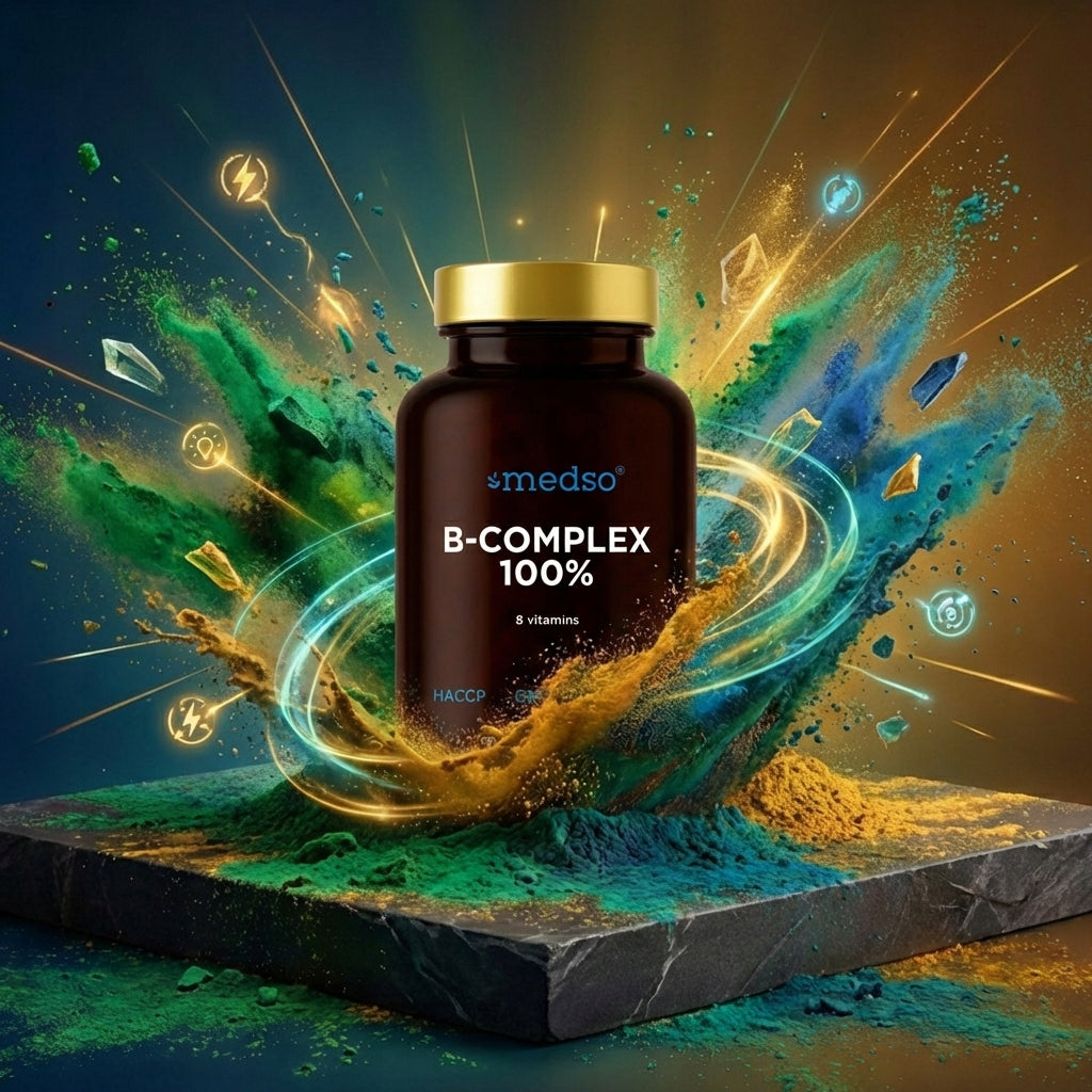 Vitamin B-complex 100% 100kaps.