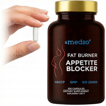 Fat Burner Appetite Blocker Spalacz tłuszczu Bloker Apetytu 100kaps.