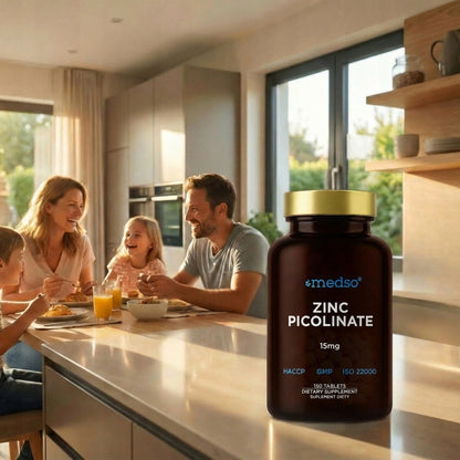 Zinc Picolinate (Pikolinian Cynku) 15mg 150TABL.