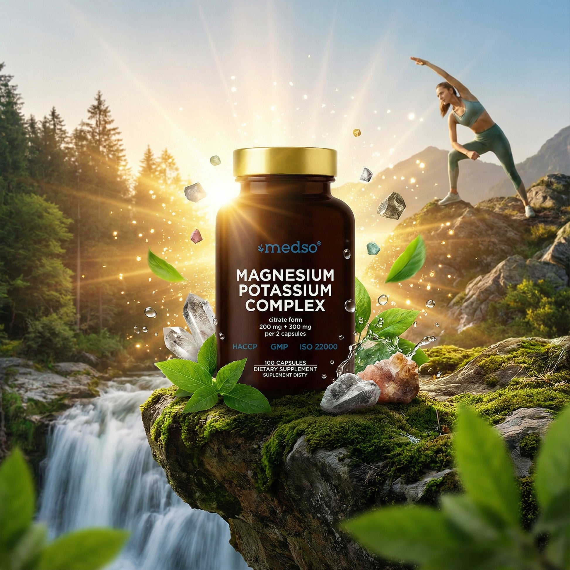 MAGNESIUM POTASSIUM 100kaps. Medso