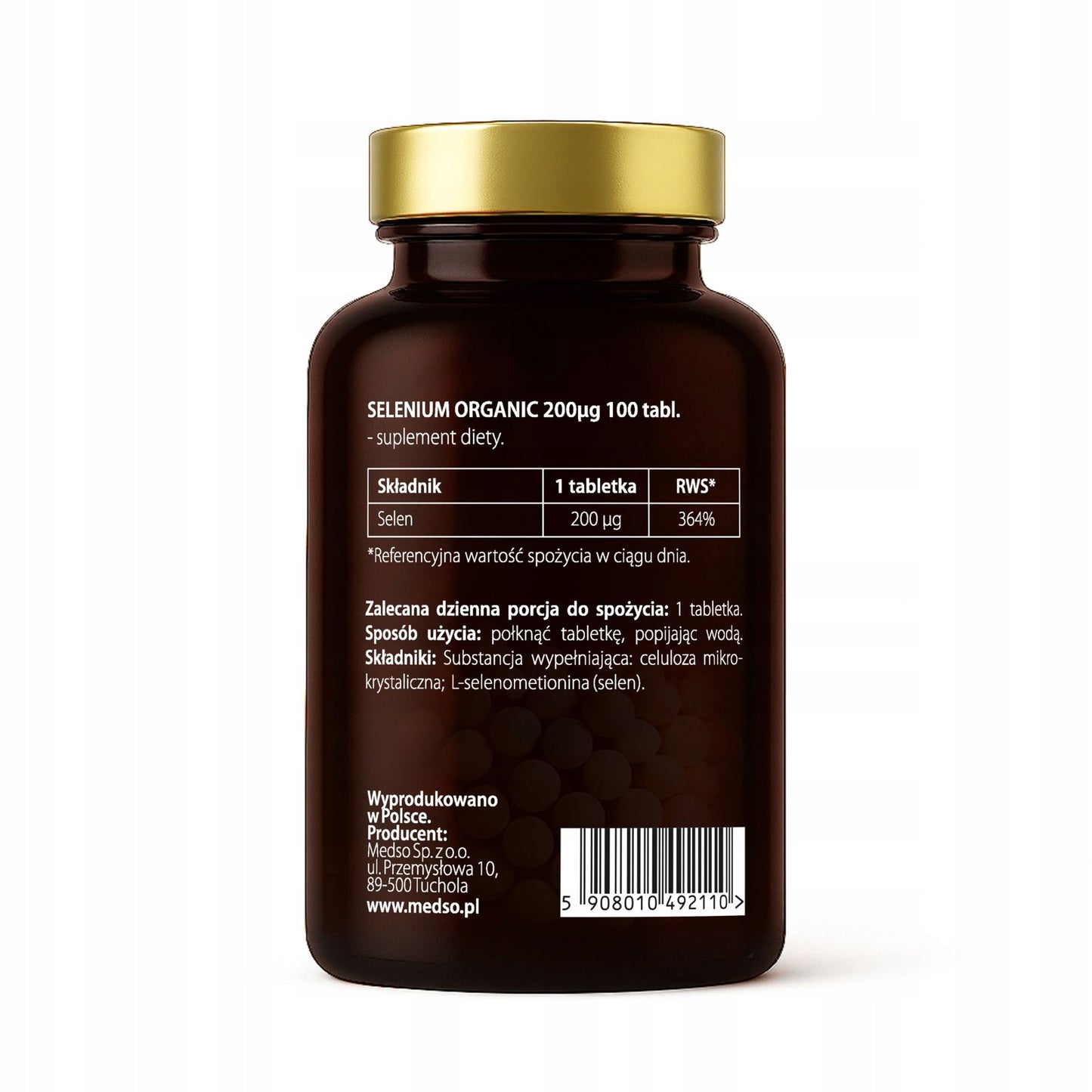 SELENIUM ORGANIC 200µg 100tabl.