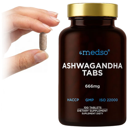 ASHWAGANDHA TABS 666mg 100TABL.